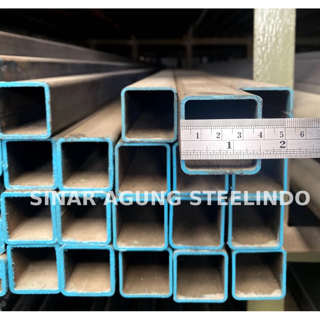 Holo 40x40 Galvanis x 2mm / Hollow Galvanis 40x40 tebal 2mm
