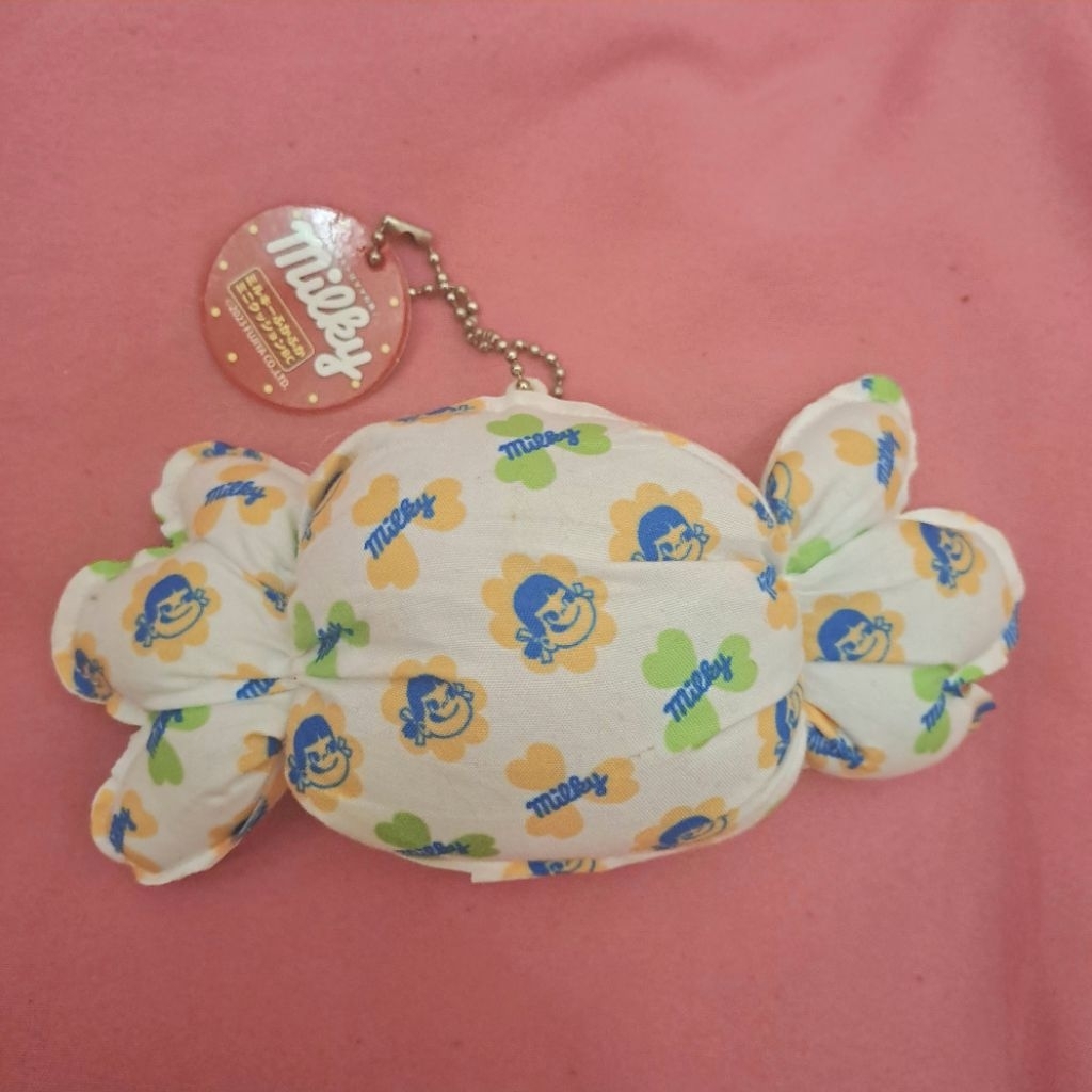 Ori Japan Peko Plush Keychain Gotochi Trinkets Ganci Boneka Peko Permen