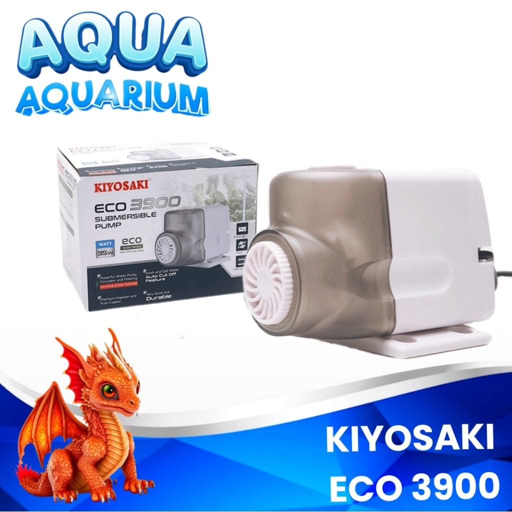 POMPA CELUP KOLAM IKAN KIYOSAKI ECO 3900 WATER PUMP KOLAM IKAN HIAS
