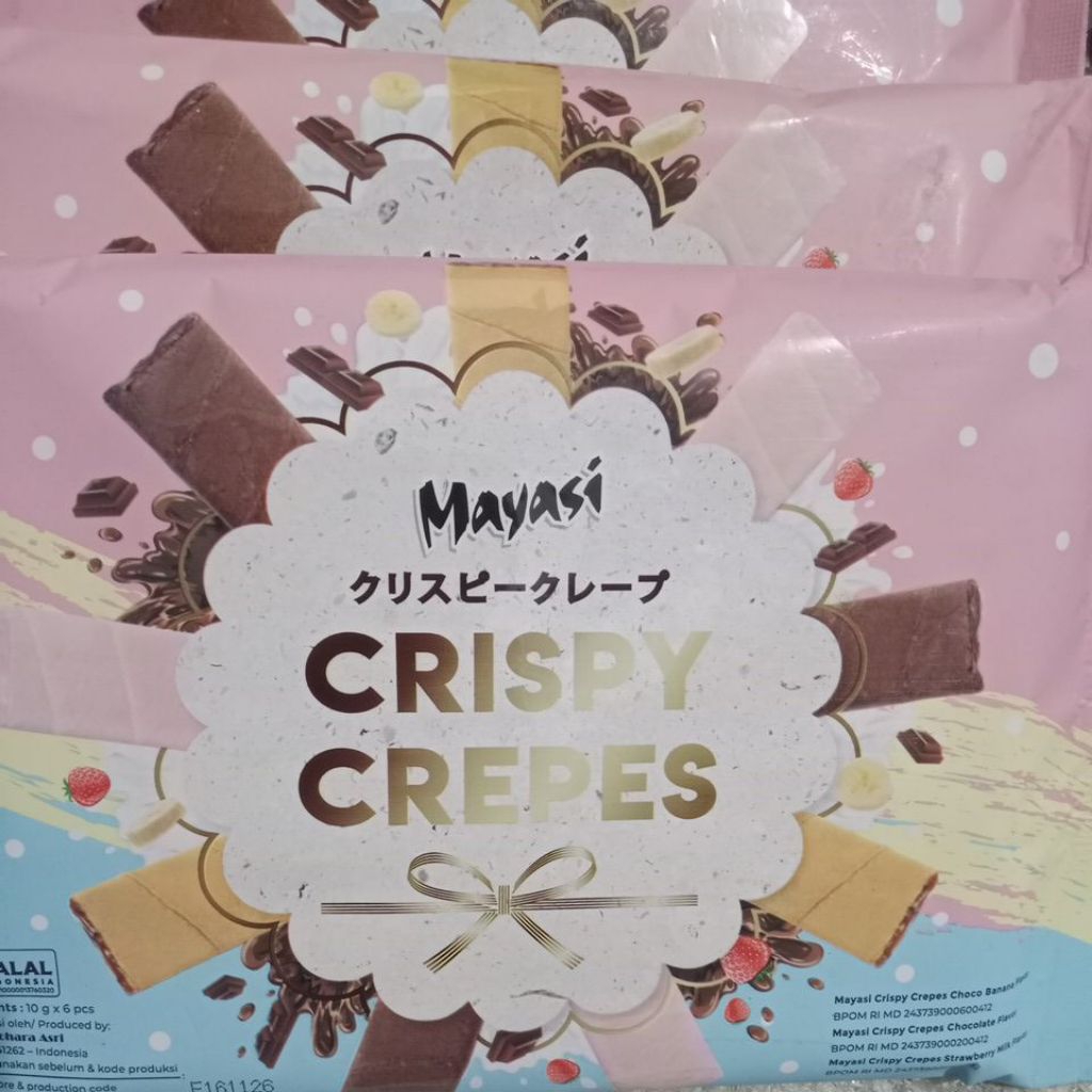 mayasi crispy crepes 70gr