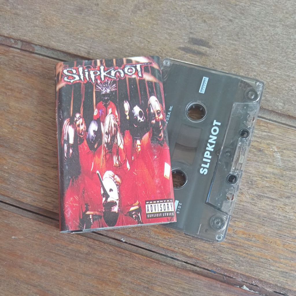 Kaset Slipknot Self Tittle/1999 the all blacks
