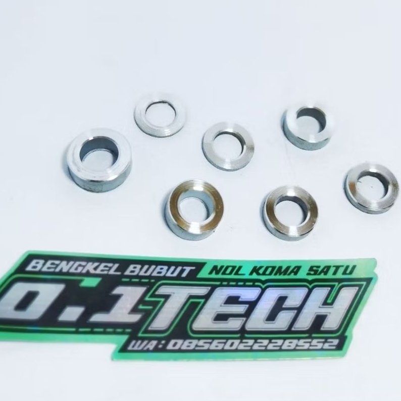 Ring/Bosh spacer baut 12an/m8 almunium
