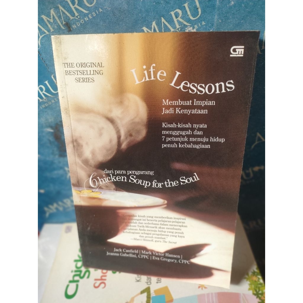 ORIGINAL BUKU LIFE LESSONS MEMBUAT IMPIAN JADI KENYATAAN JACK CANFIELD