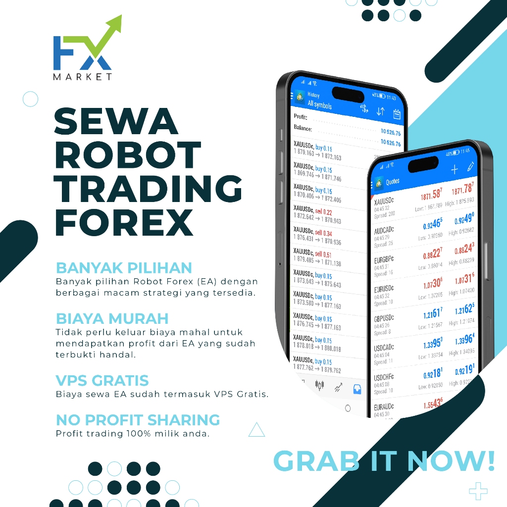 SEWA ROBOT FOREX (EA) + VPS 1 BULAN (RECOMMENDED)