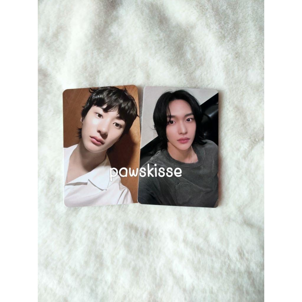 photocard wonbin qq silver love119 anton sg24 riize