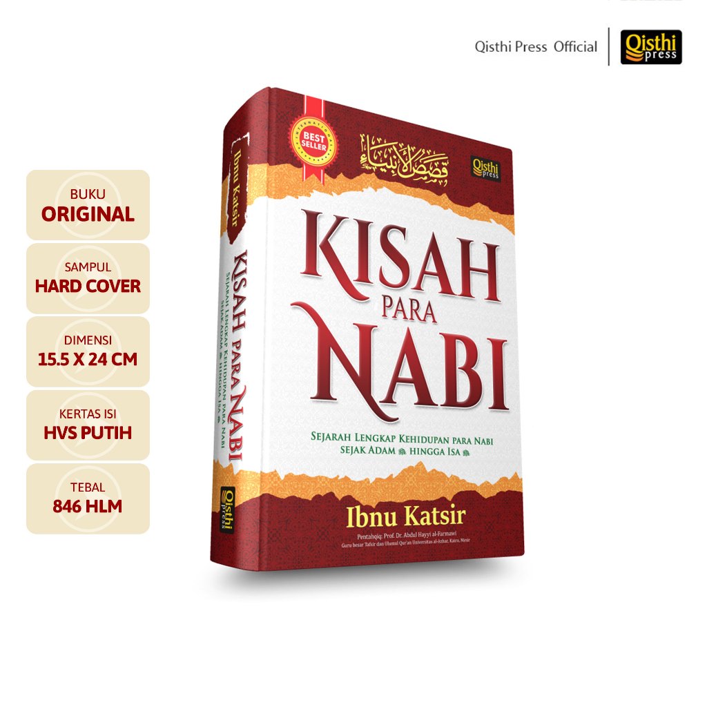 Kisah Para Nabi - Sejarah Lengkap Kehidupan Para Nabi-Nabi Allah - Ibnu Katsir
