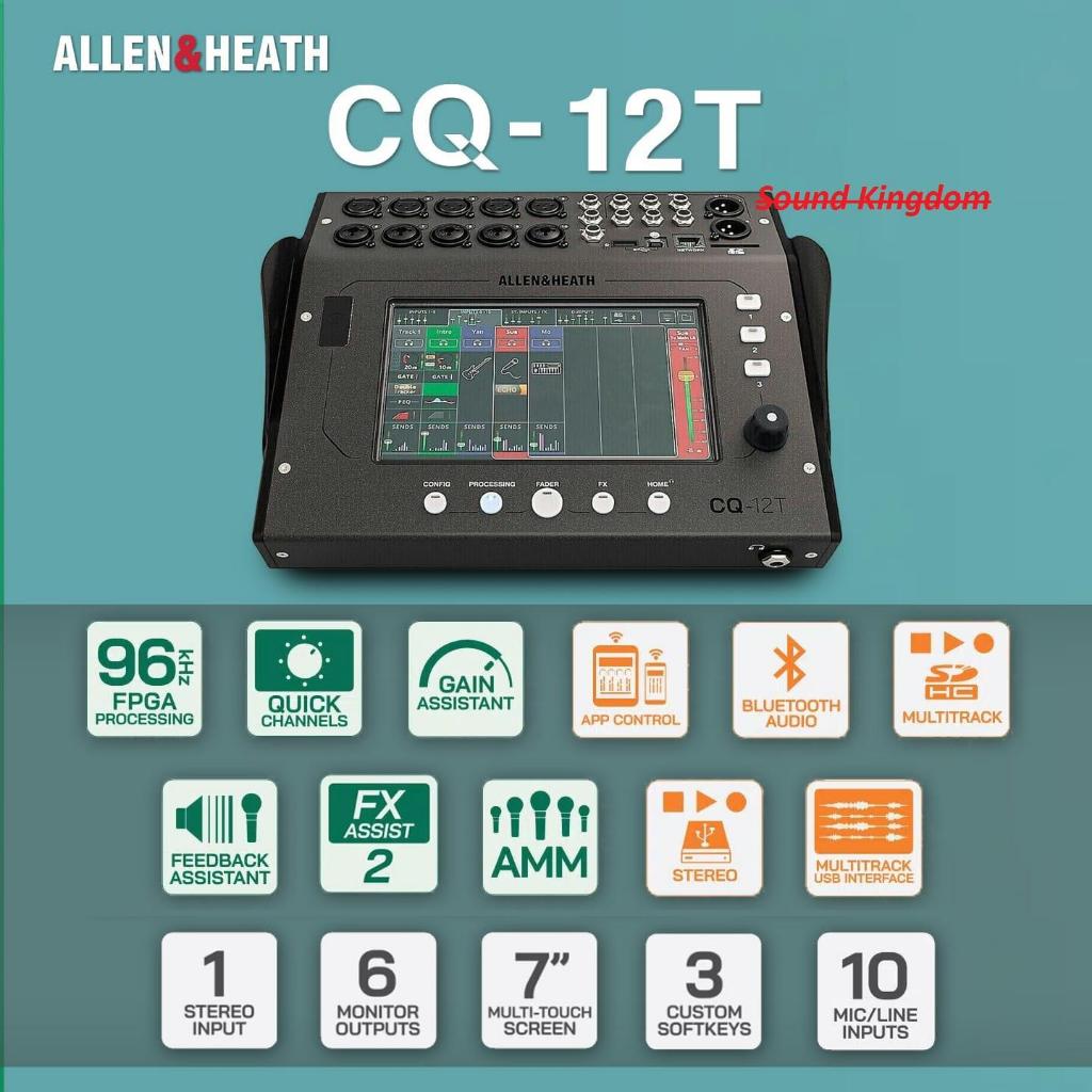 Allen & Heath CQ12T Mixer Allen Heath CQ-12T