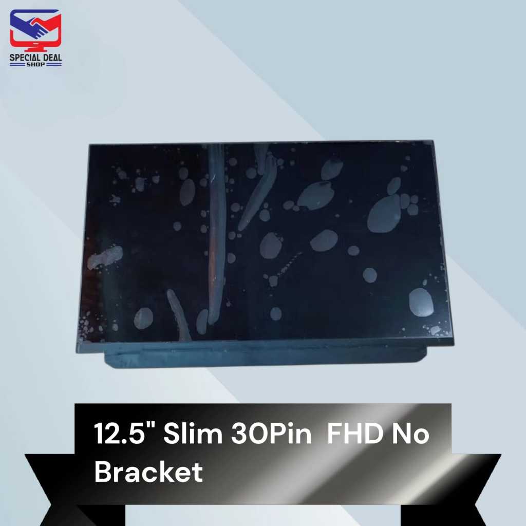 LCD 12.5" LED Slim 30pin No Kuping Socket Kanan FHD LP125WF2 SPB2 SPB1 B125HAN02.2 N125HCE-GN1 B125H