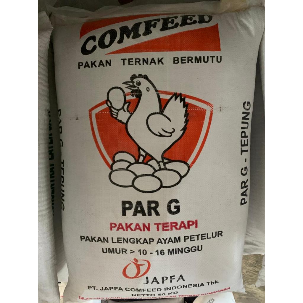 COMFEED JAPFA PAR-G TEPUNG - PAKAN AYAM PETELUR 50kg
