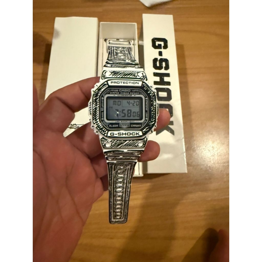 jam tangan G-Shock DW 5600 x Joshua vides jdm