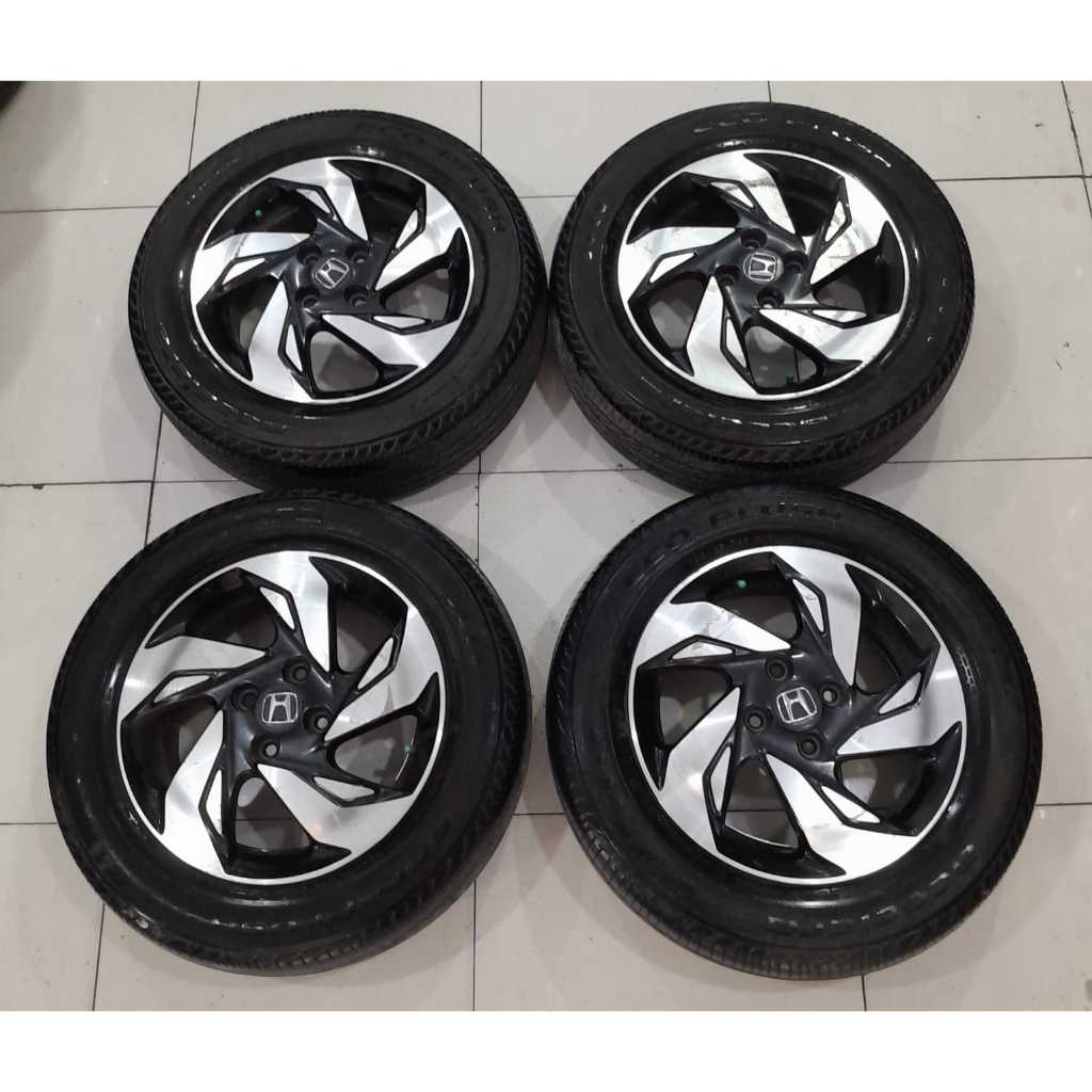 VELG MOBIL BEKAS MURAH OEM MOBILIO RING 15 PCD 4X100 BUAT BRIO CITY JAZZ FREED VIOS YARIS CALYA SIGR