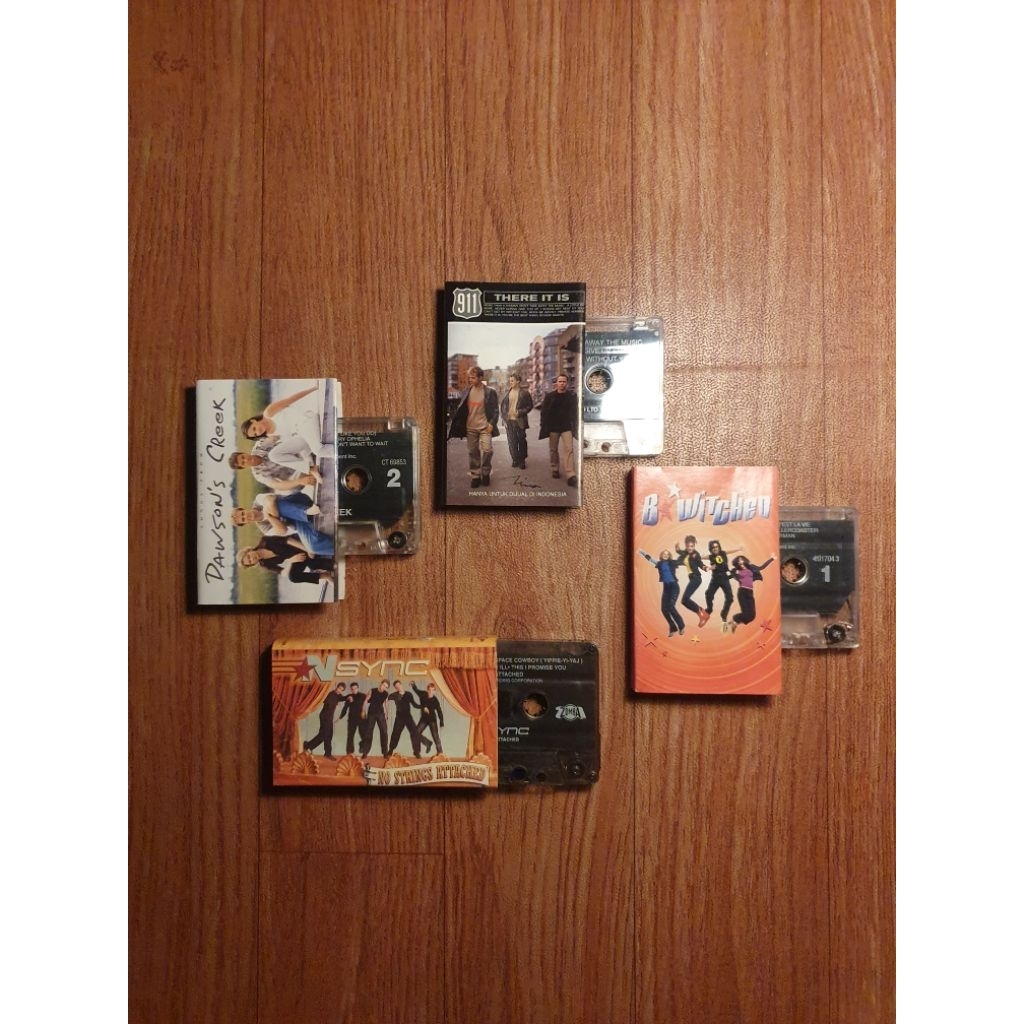 Kaset Pita 911 Nsync B Witched Dawson Creek ( Original )