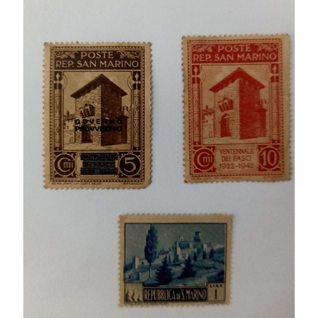 Perangko Negara San Marino filateli