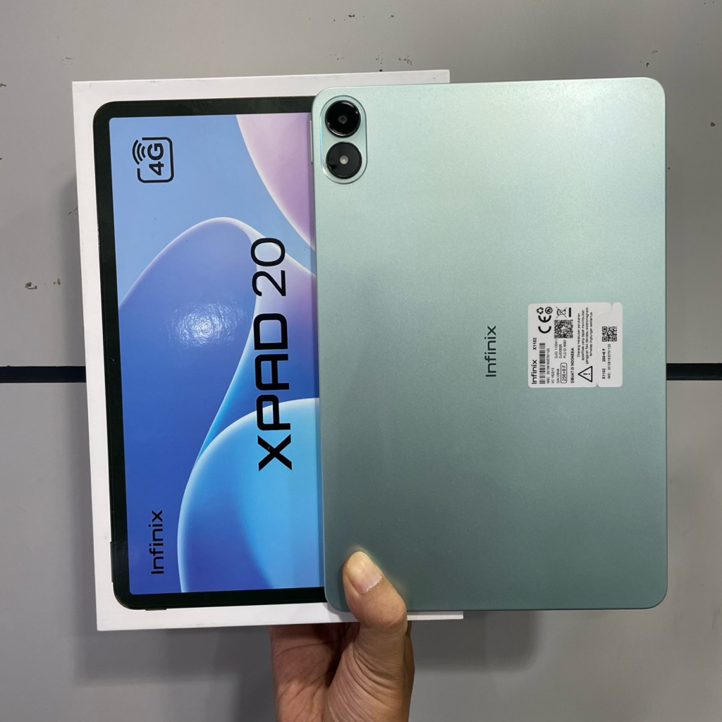 infinix xpad 20 8/256gb 4G second bekas pakai mulus fullset original