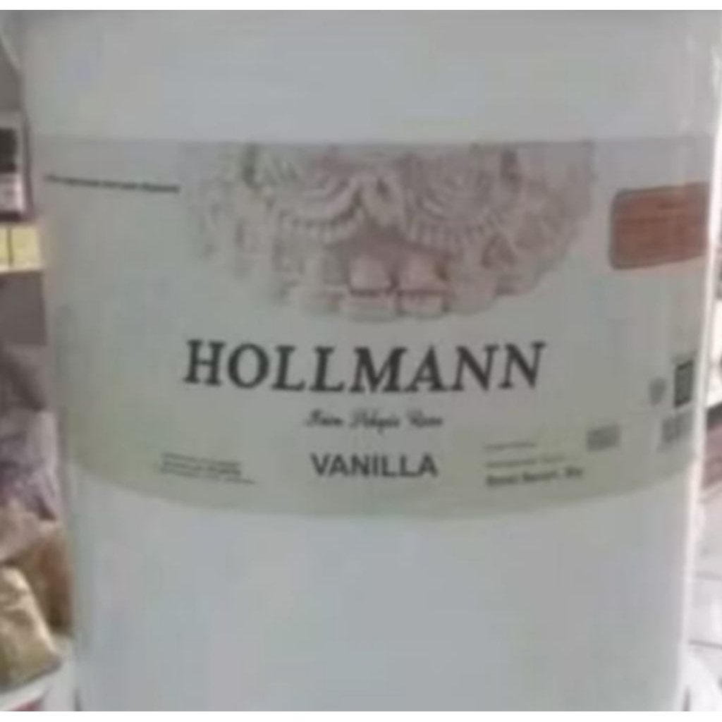 1 pail Hollman butter cream vanilla berat @8kg