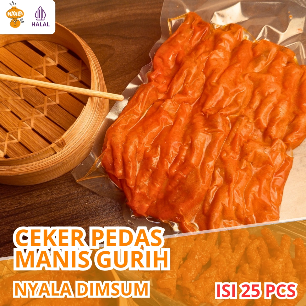 CEKER PEDAS GURIH MANIS FROZEN ISI 25 PCS