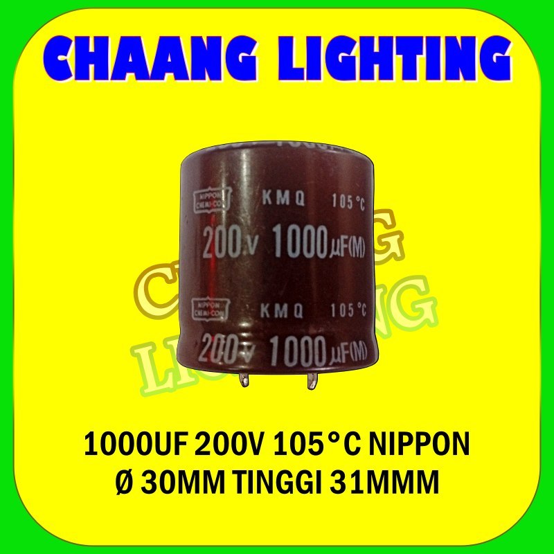 1000UF 200V KAPASITOR ELKO 1000UF 200V CAPASITOR ELCO 1000UF 200V ELCO 1000UF 200V 105°C
