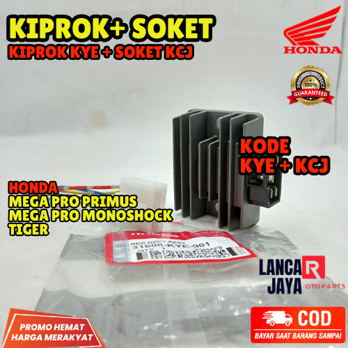 KIPROK HONDA KYE + SOKET HONDA KCJ | HONDA MEGA PRO PRIMUS, MEGA PRO MONOSHOCK, TIGER ORIGINAL