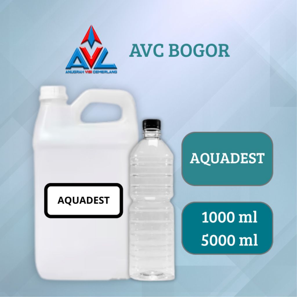 AQUADEST / AIR SULINGAN / AIR MURNI (H2O) - 1000 - 5000 ML