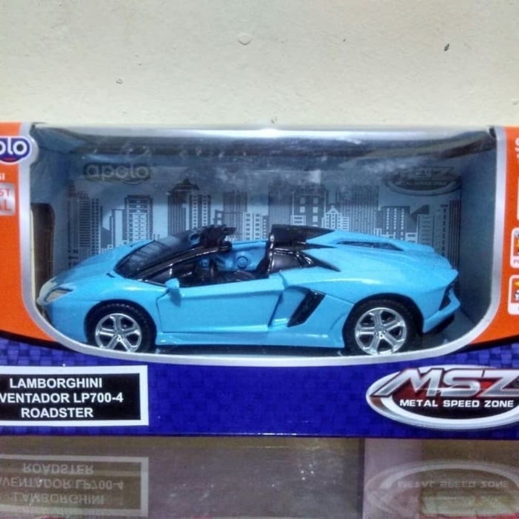 DIECAST MSZ APOLO LAMBORGHINI AVENTADOR ROADSTER