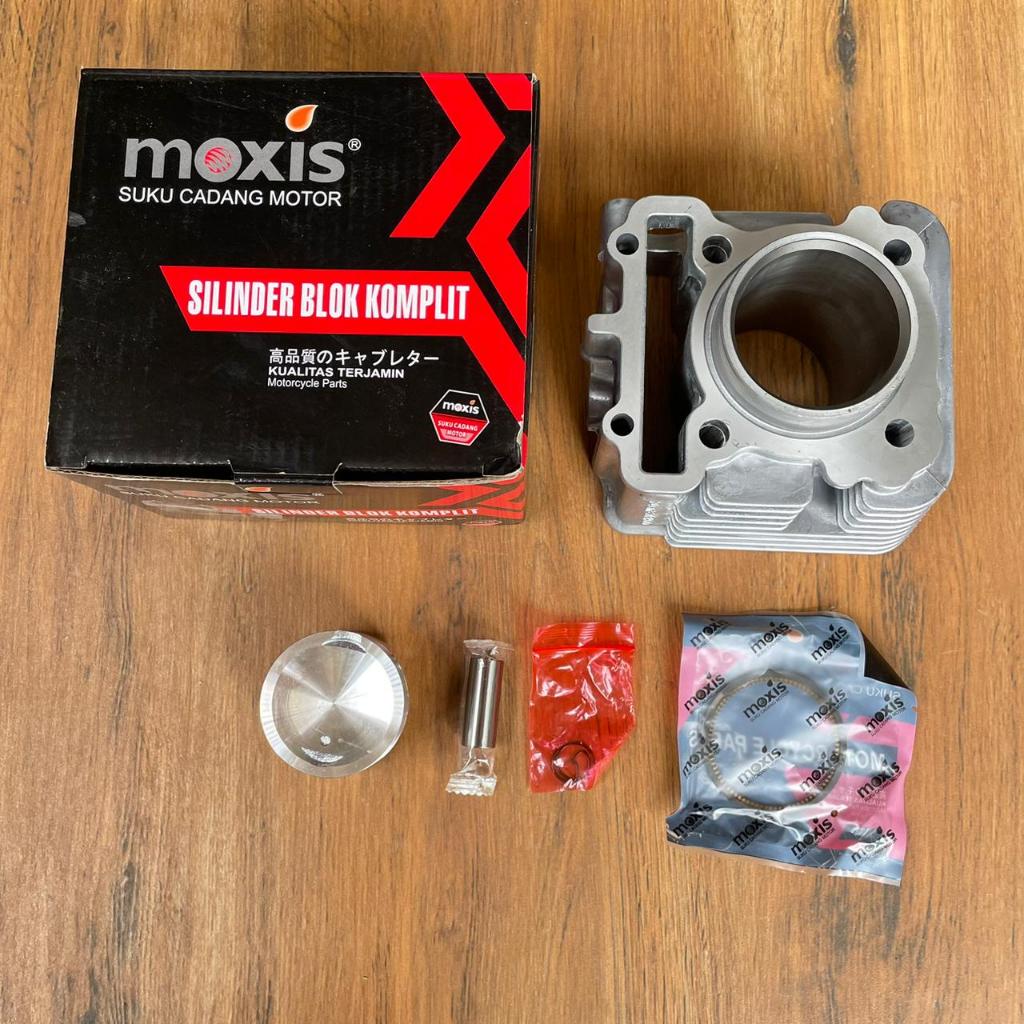 MOXIS Cylinder Blok Yamaha Mio M3 125 Mio Z/S 2PH Mesin Halus Bertenaga Kualitas Premium