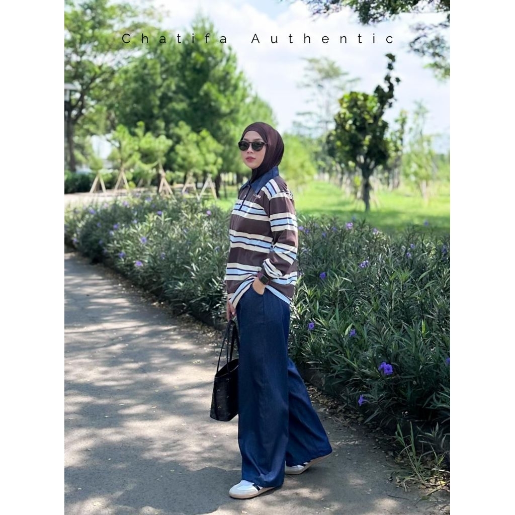 one set VIONA by Chatifa Authentic | Setelan combad | 100% Original