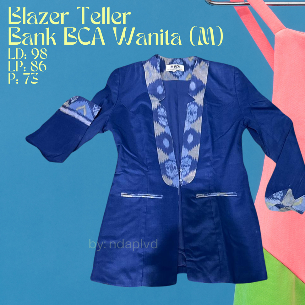 Preloved Seragam Teller Bank BCA Wanita