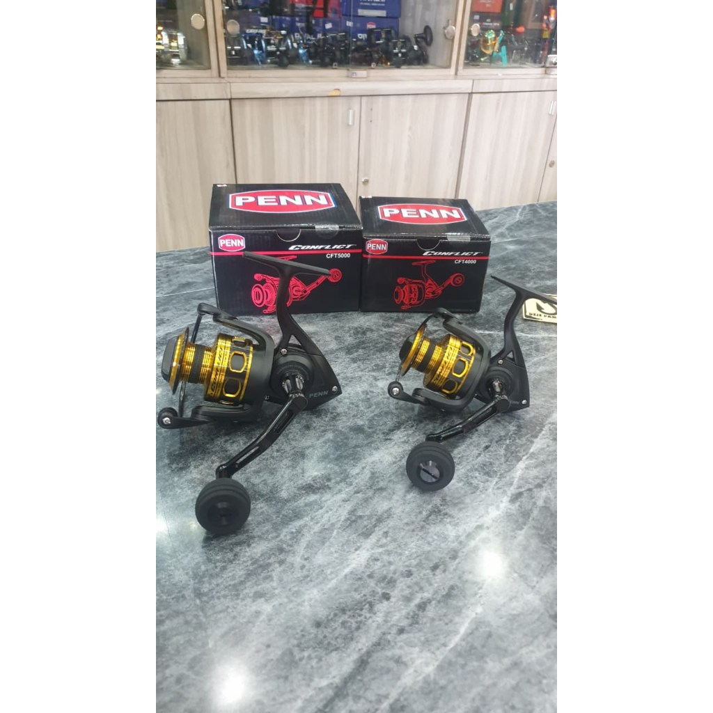 REEL PENN CONFLICT 4000 DAN 5000 FULL METAL BODY