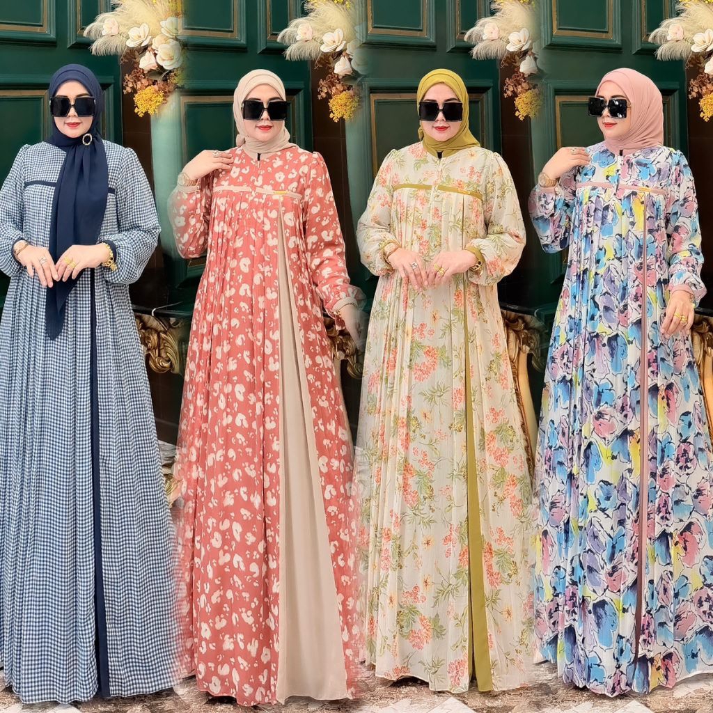 New arrival
*READY GAMIS KAMEELA SET HIJAB* 
