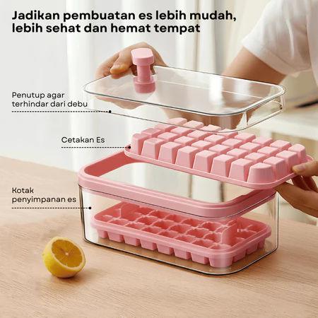 TSK CETAKAN ES BATU SINGLE PRES + SEKOP / CETAKAN ES BATU / TEMPAT ES BATU / CETAKAN ES BATU + SEKOP