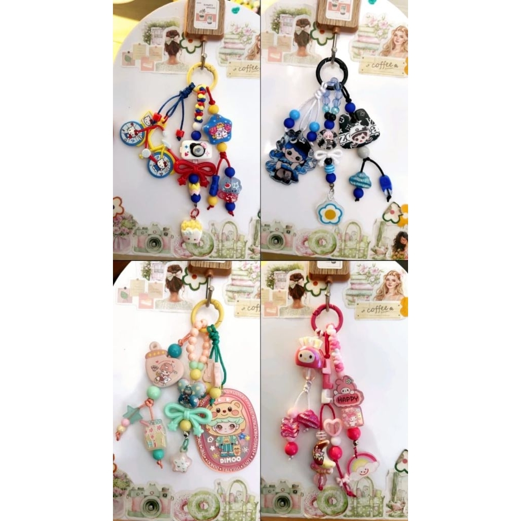 Bag Charm/Ganci Akrilik
