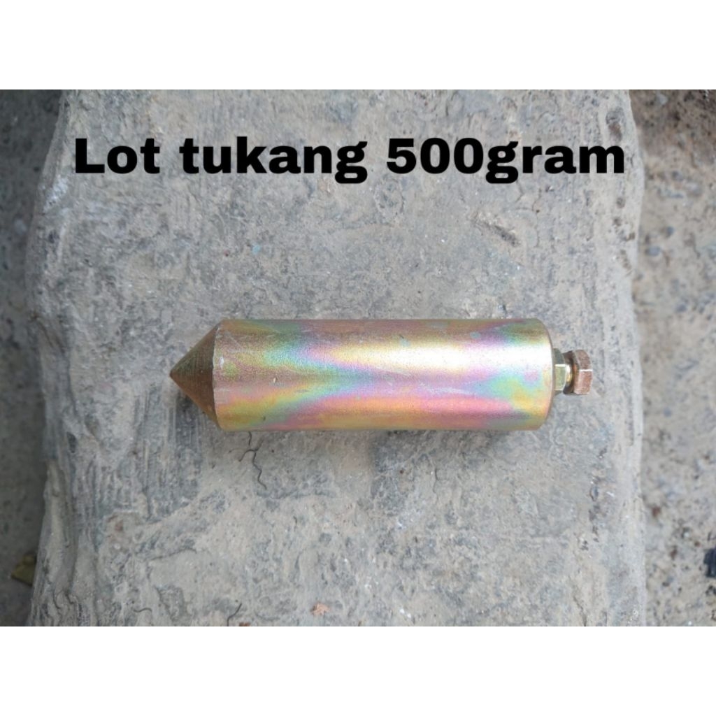 lot tukang siper jumbo 500gr kuning panjang 10cm