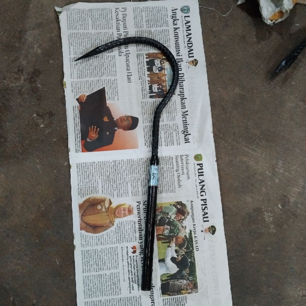gancu sawit handle besi