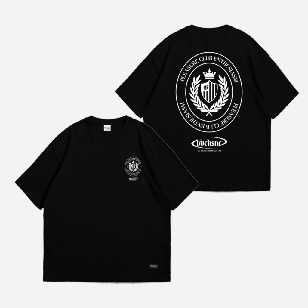 T-SHIRT BUCKSANDCOW OVERSIZE - PLEASURE CLUB/ KAOS BUCKS&COW