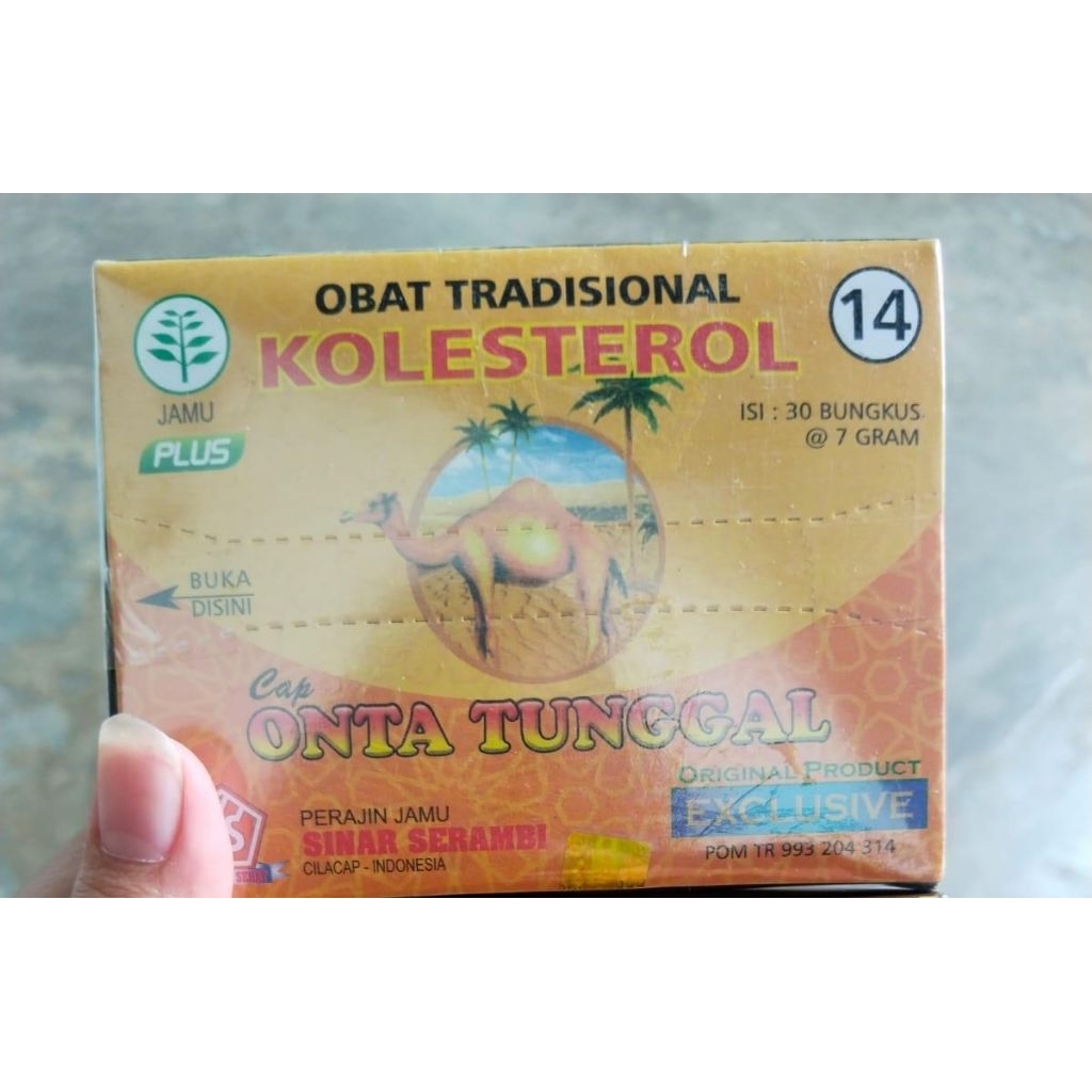 onta tunggal kolestrol