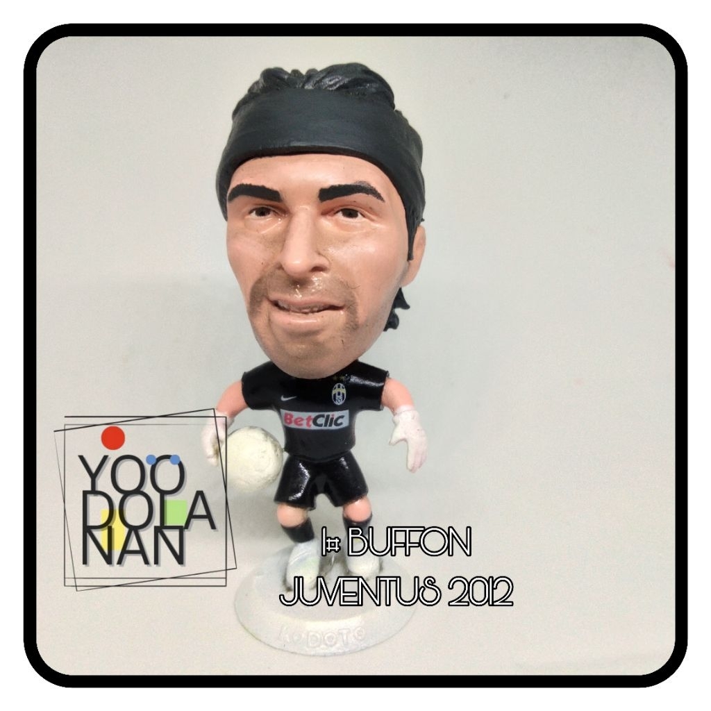 1# BUFFON - JUVENTUS 2012 KODOTO SOCCERWE FIGURE PEMAIN BOLA
