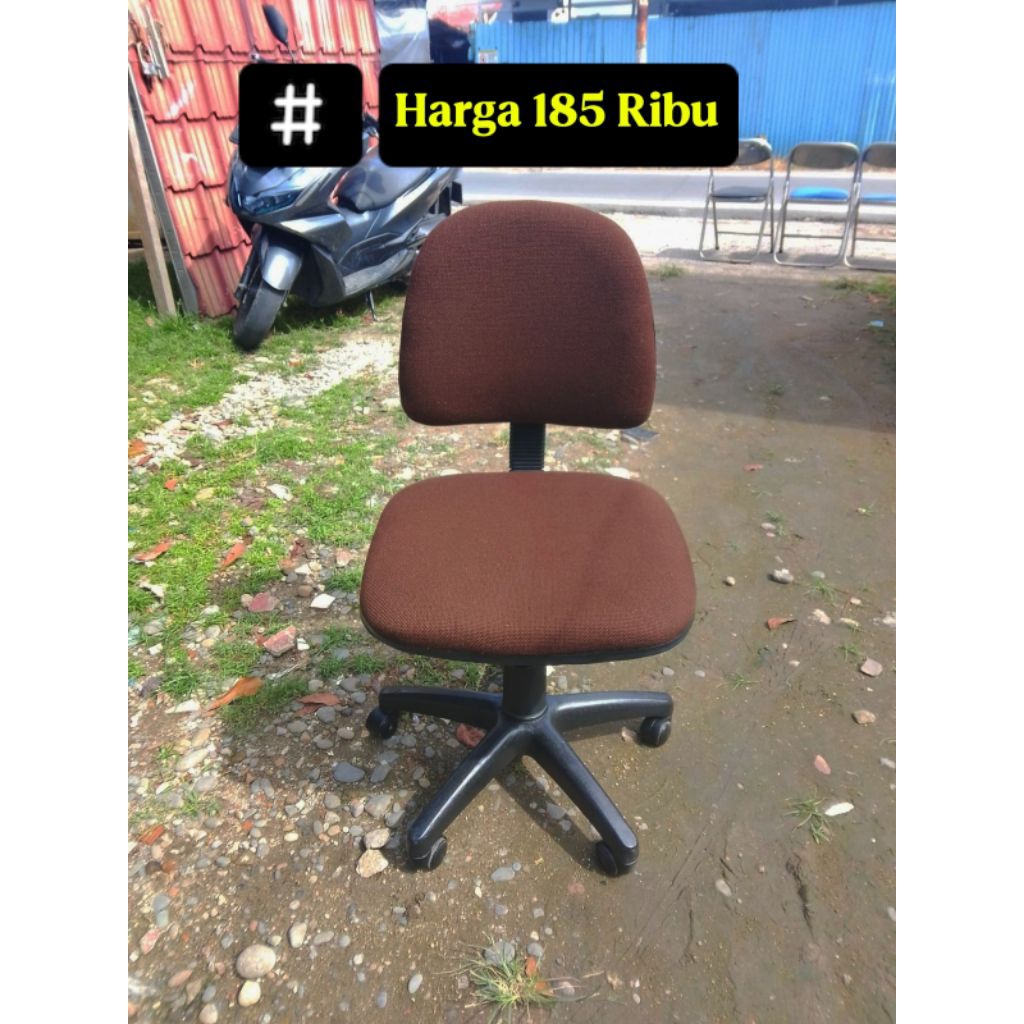Kursi Kantor Murah/Bangku Hidrolik Kantor/ Kursi Putar Kerja Bekas Murah