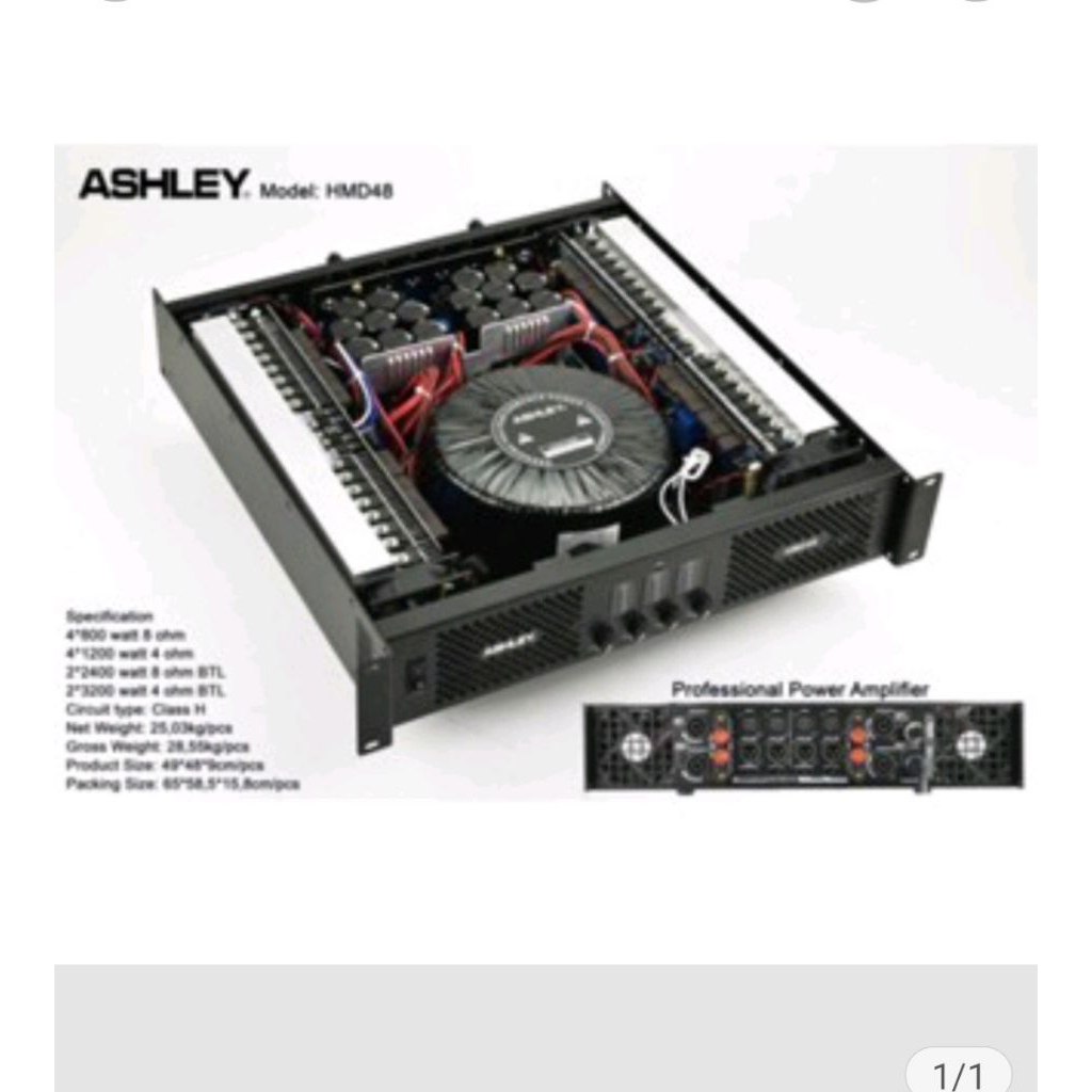 power Ashly HMD 4800