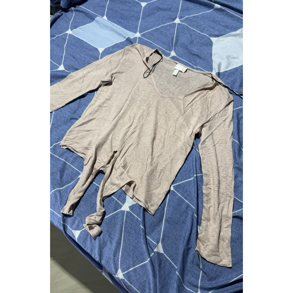 Kaos Wanita Hnm Cream