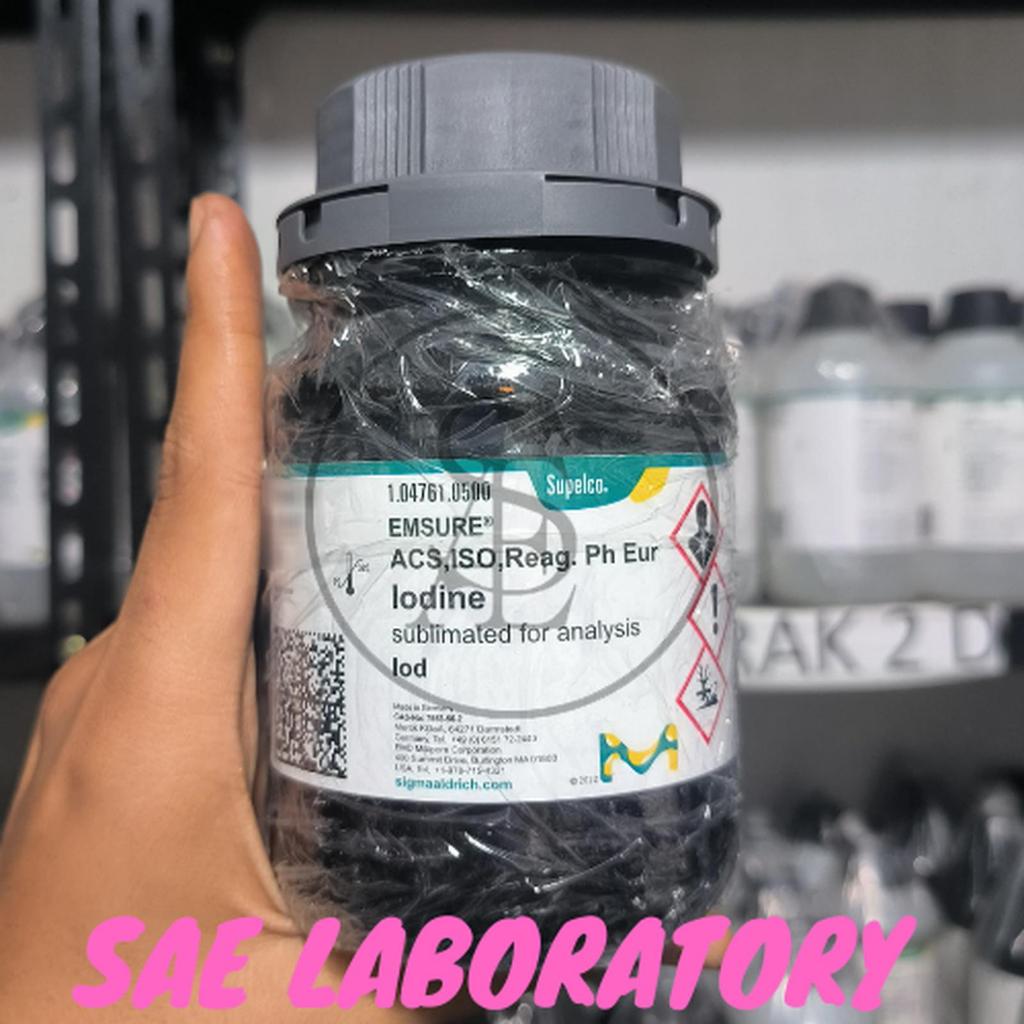 REPACK/ECER IODINE / I2 sublimated for analysis MERCK 1.04761.0500 MERCK 104761 REPACK 1GR