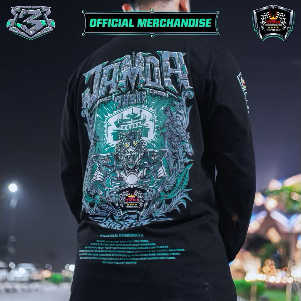 KAOS JAMDA JABAR LENGAN PANJANG