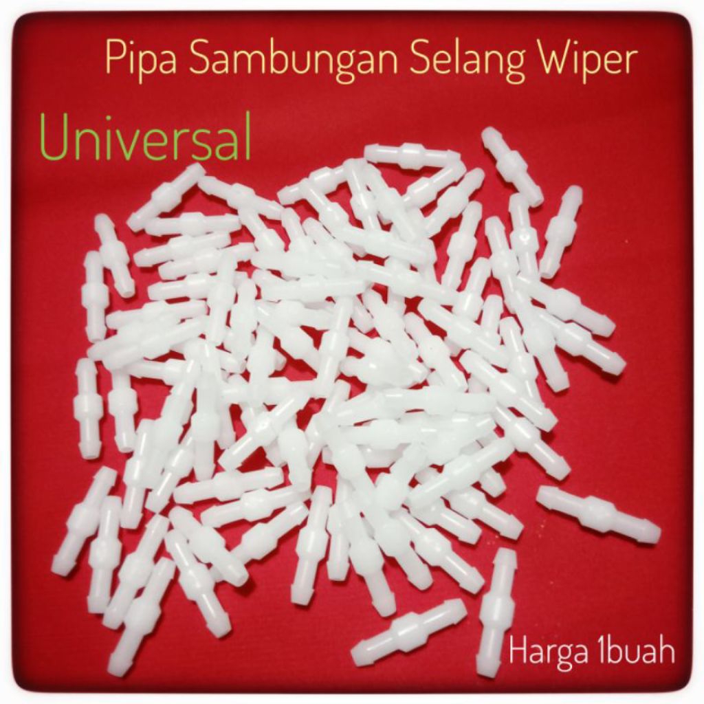 Pipa Penyambung Selang Wiper Mobil Pipa Sambungan Selang Wiper Mobil Universal