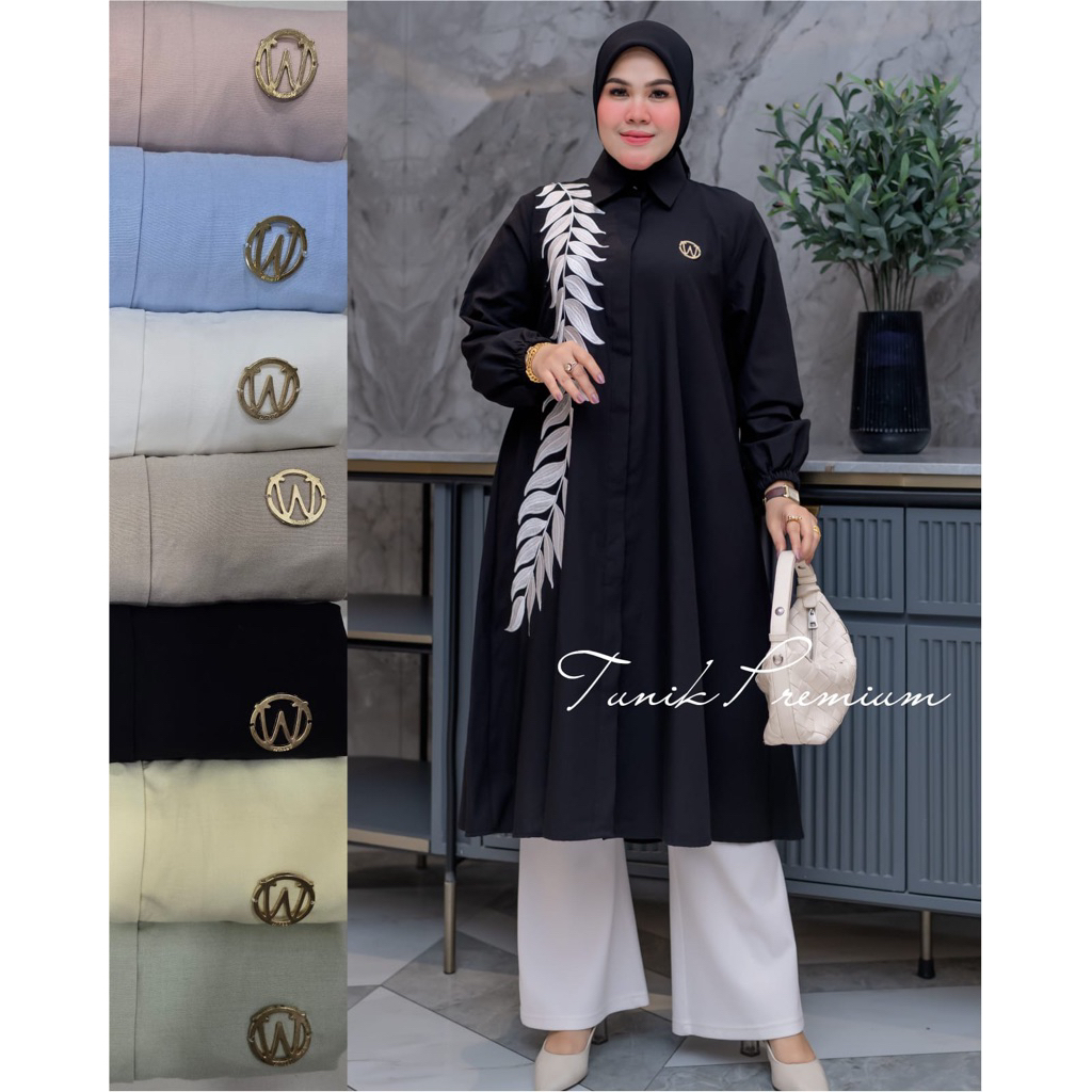 Tunik winody bordir katuj premium