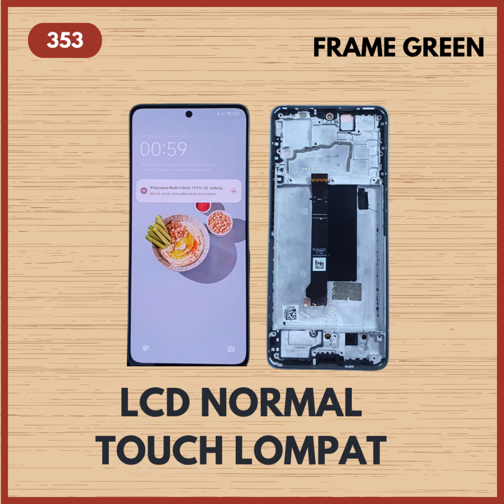 LCD FRAME ORIGINAL REDMI NOTE 13 PRO 5G / POCO X6 5G COPOTAN