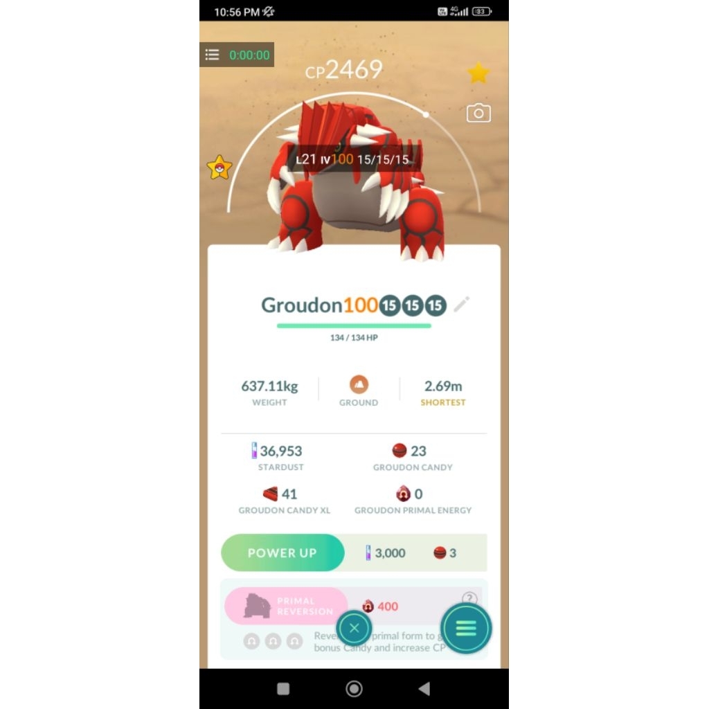 Groudon  hundo