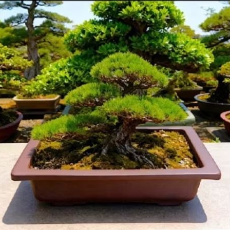 30cm Pot Tanaman Bonsai Pot Kotak Tanaman Hias Pot Pohon Pot Plastik