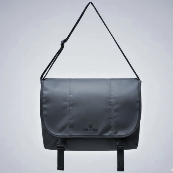 TAS SELEMPANG AIRWALK Sling Bag Shoulder Bag New Grey Original *ADA TEMPAT LAPTOP *TAHAN AIR
