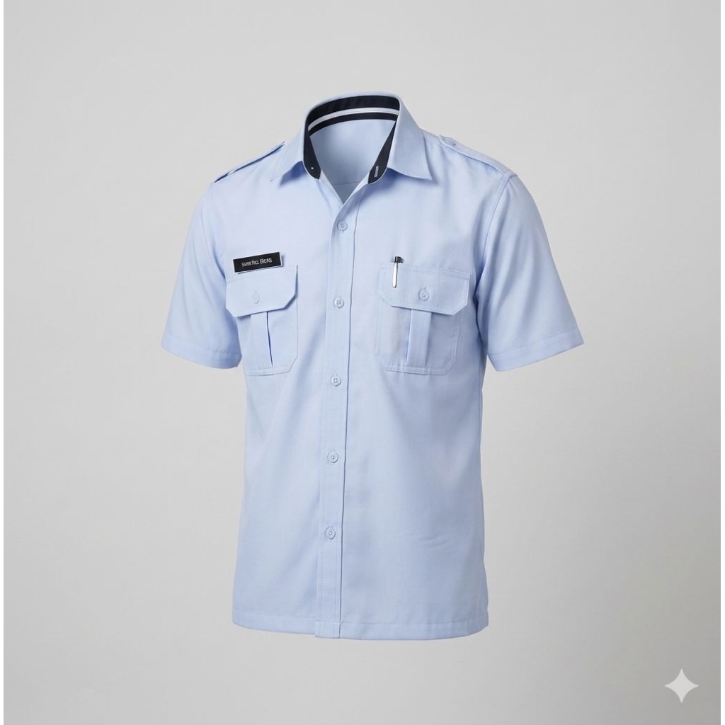 Baju Dinas Putih PNS Pria Wanita Atasan Seragam Putih PNS Wanita