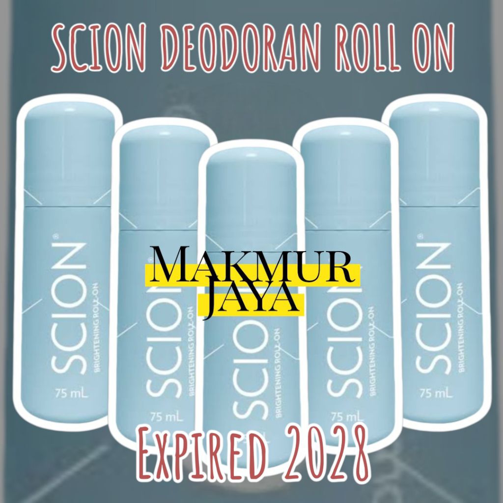 5 Roll On Scionn Deodoran Nu*skin Brightening
