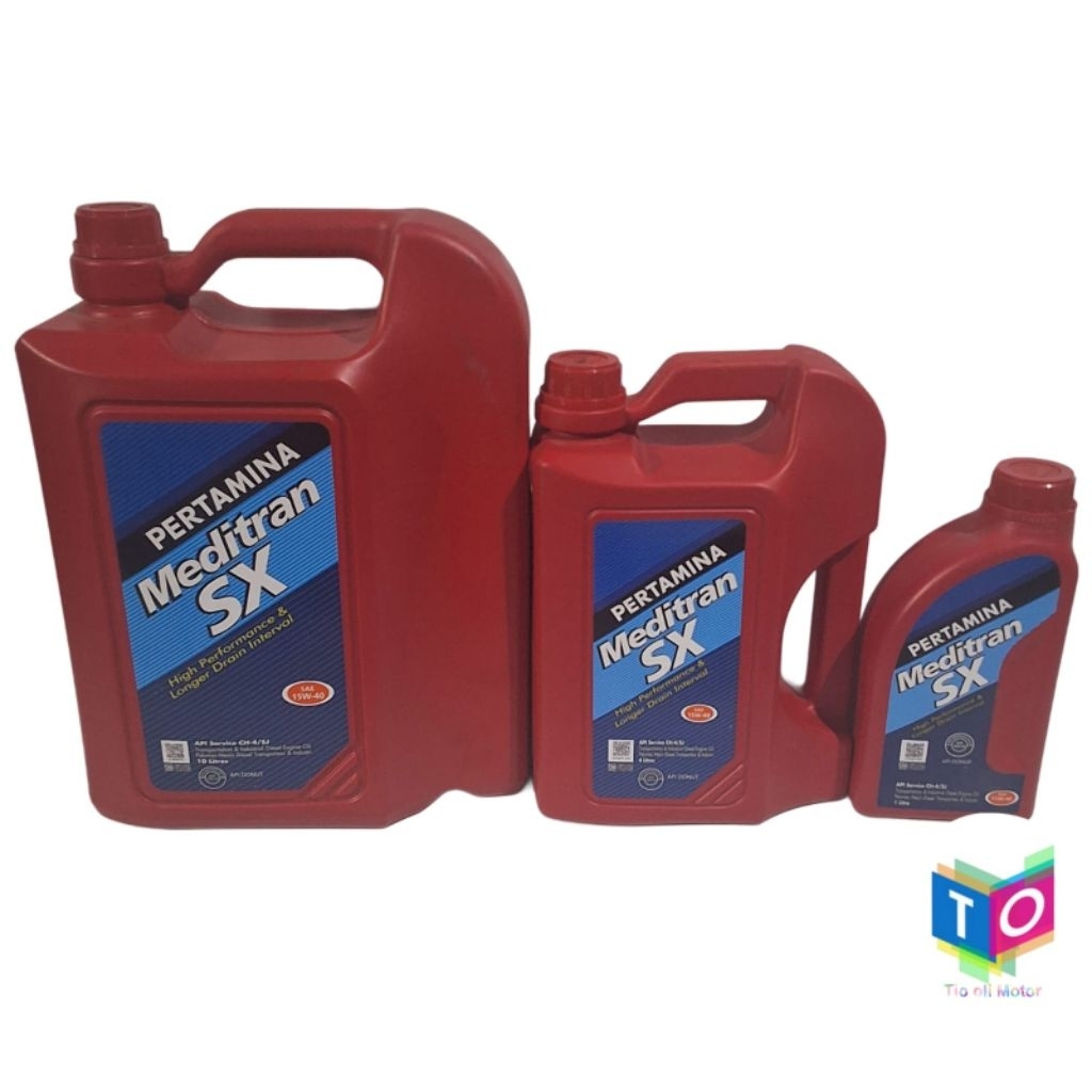 Meditran Sx 15W-40 Diesel 1liter 4Liter Oli Mesin Solar | Oli Mesin Pertamina
